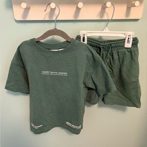 Zara Matching Short Set